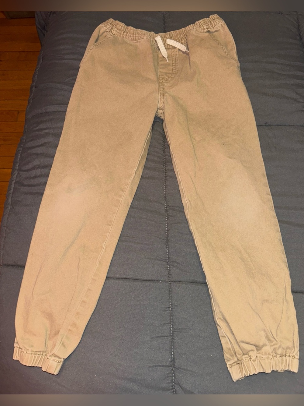 Tommy Hilfiger Tan Elastic Waist Jogger Pants